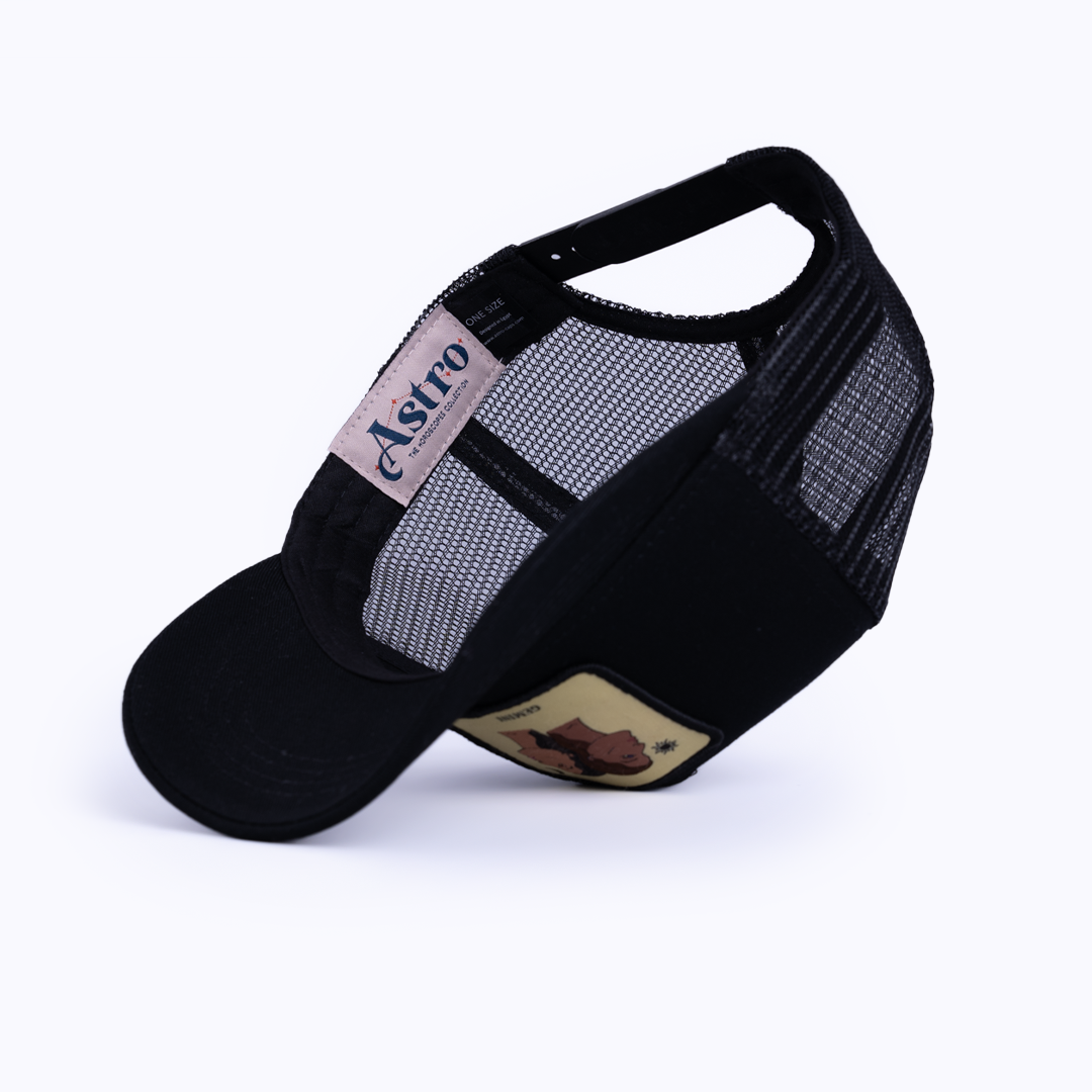 Gemini Trucker Cap - Black