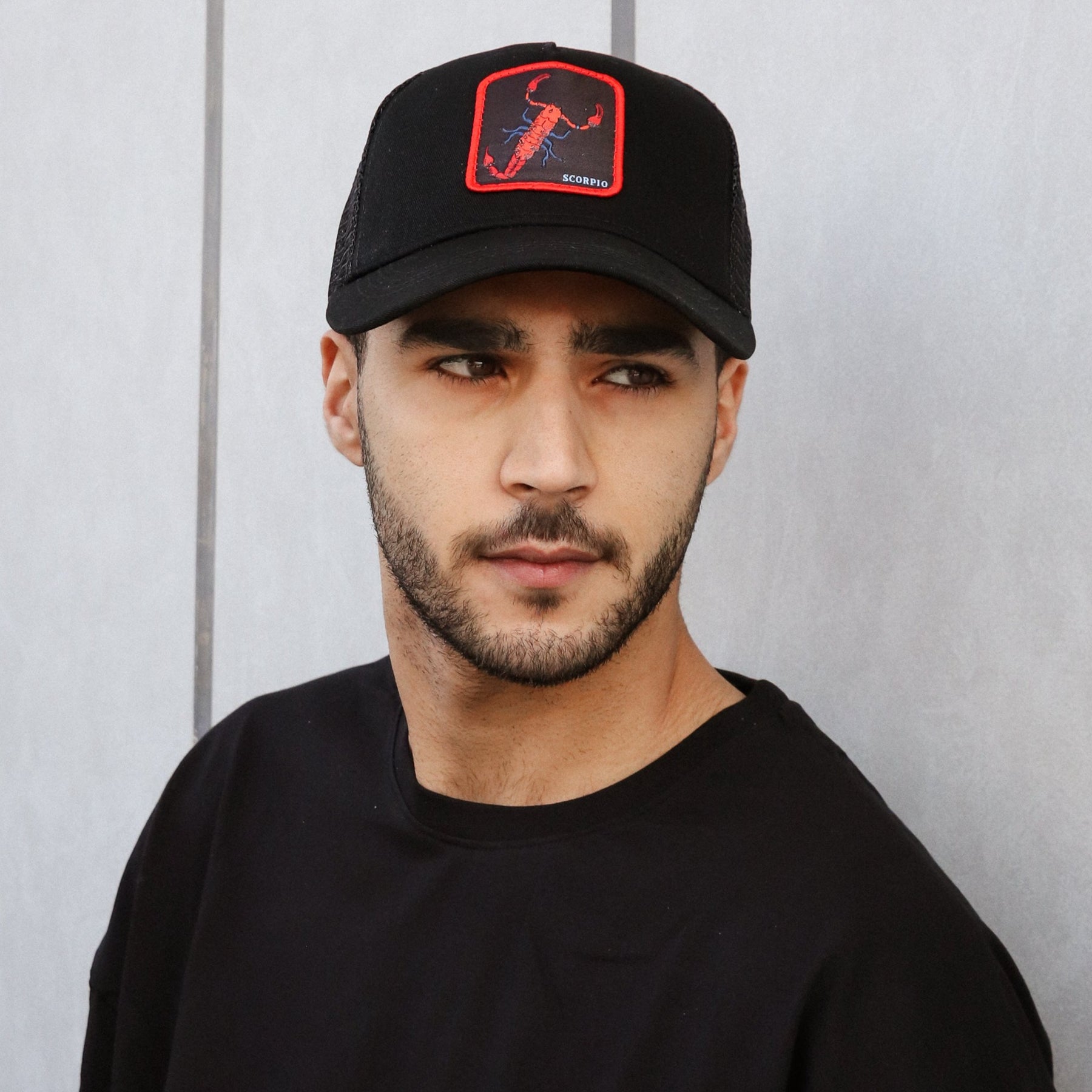 Scorpio Trucker Cap - Black
