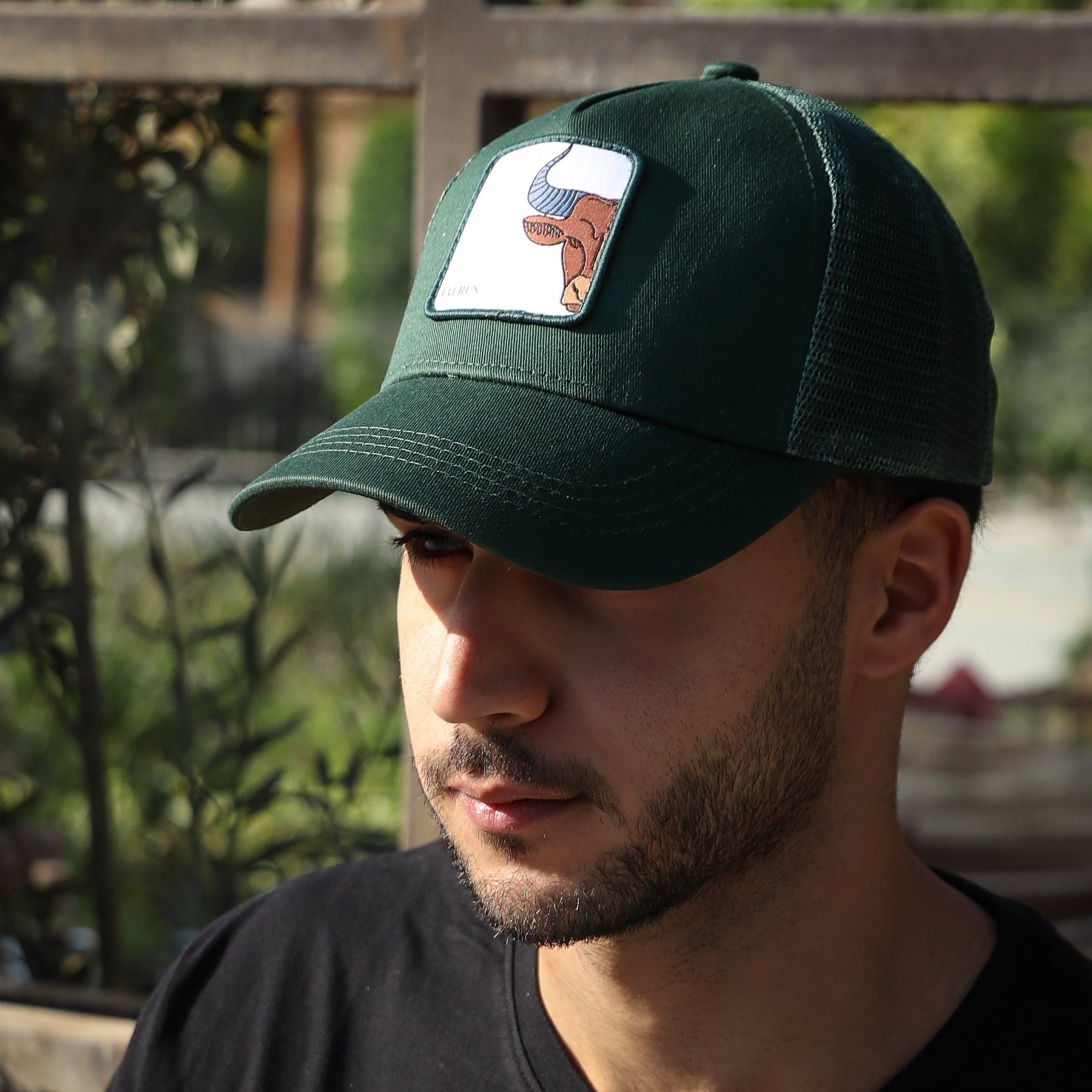 Taurus Trucker Cap - Dark Green
