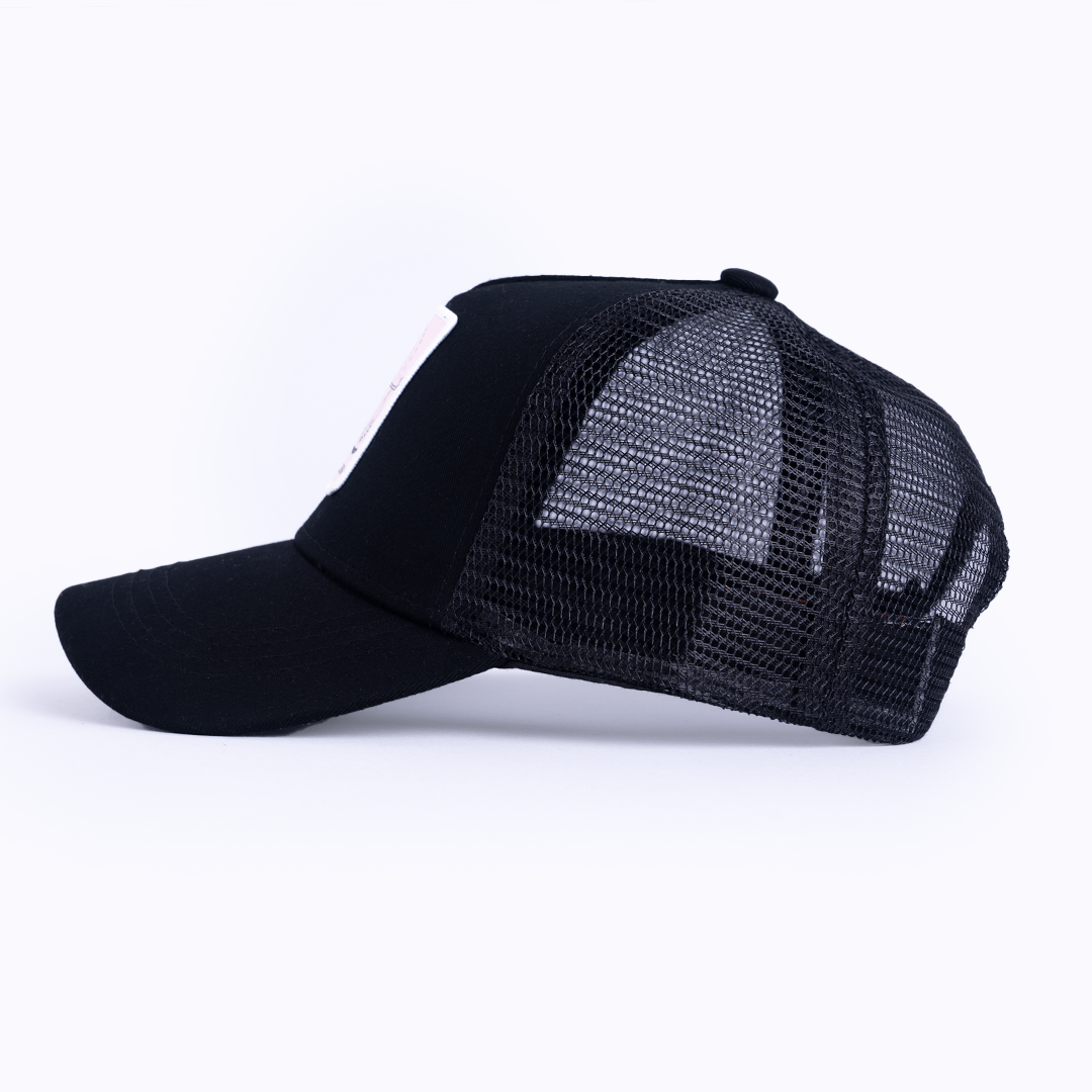 Libra Trucker Cap - Black