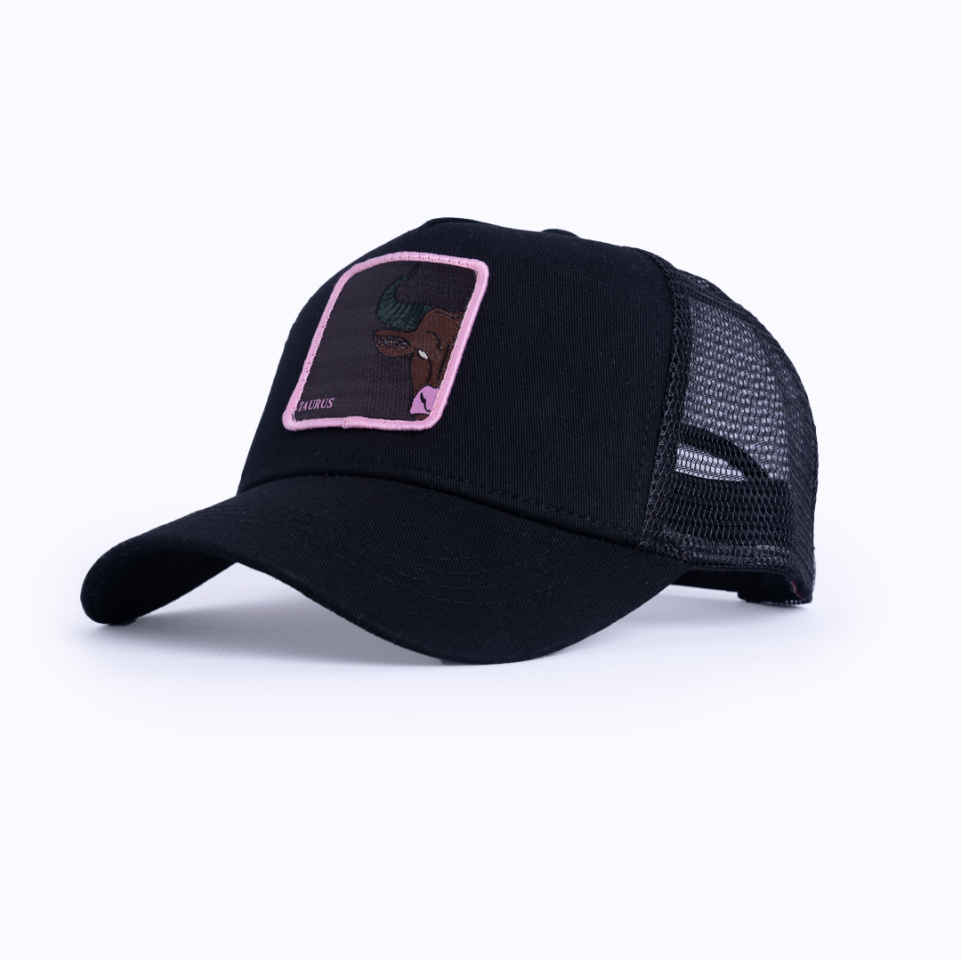 Taurus Trucker Cap - Black