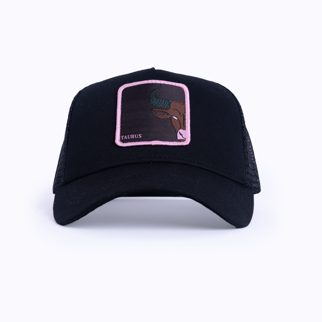 Taurus Trucker Cap - Black