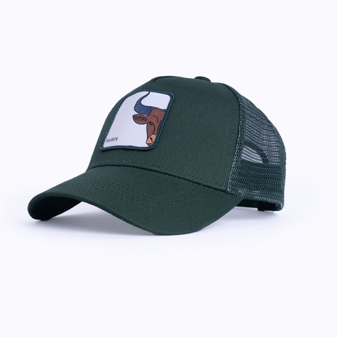 Taurus Trucker Cap - Dark Green