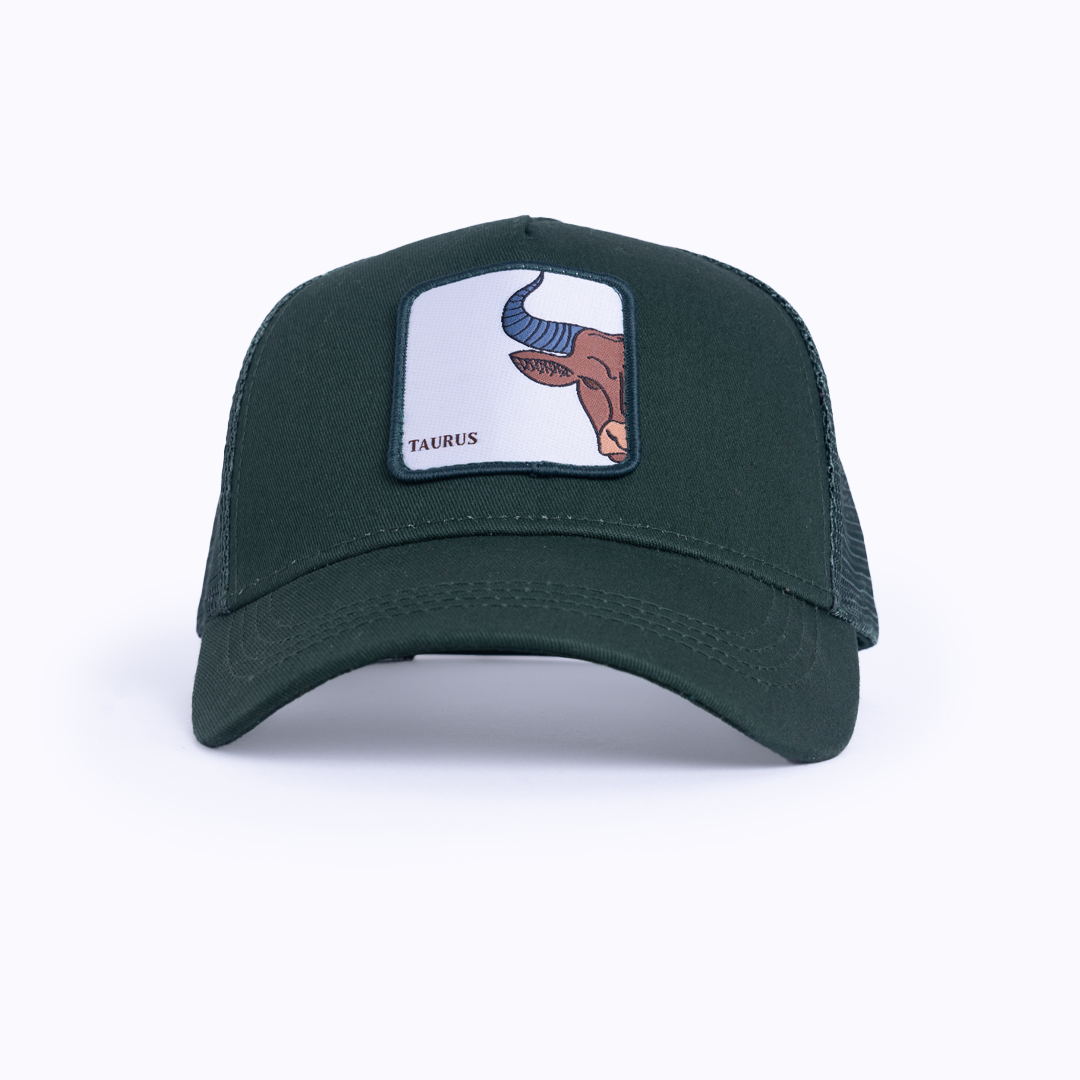 Taurus Trucker Cap - Dark Green