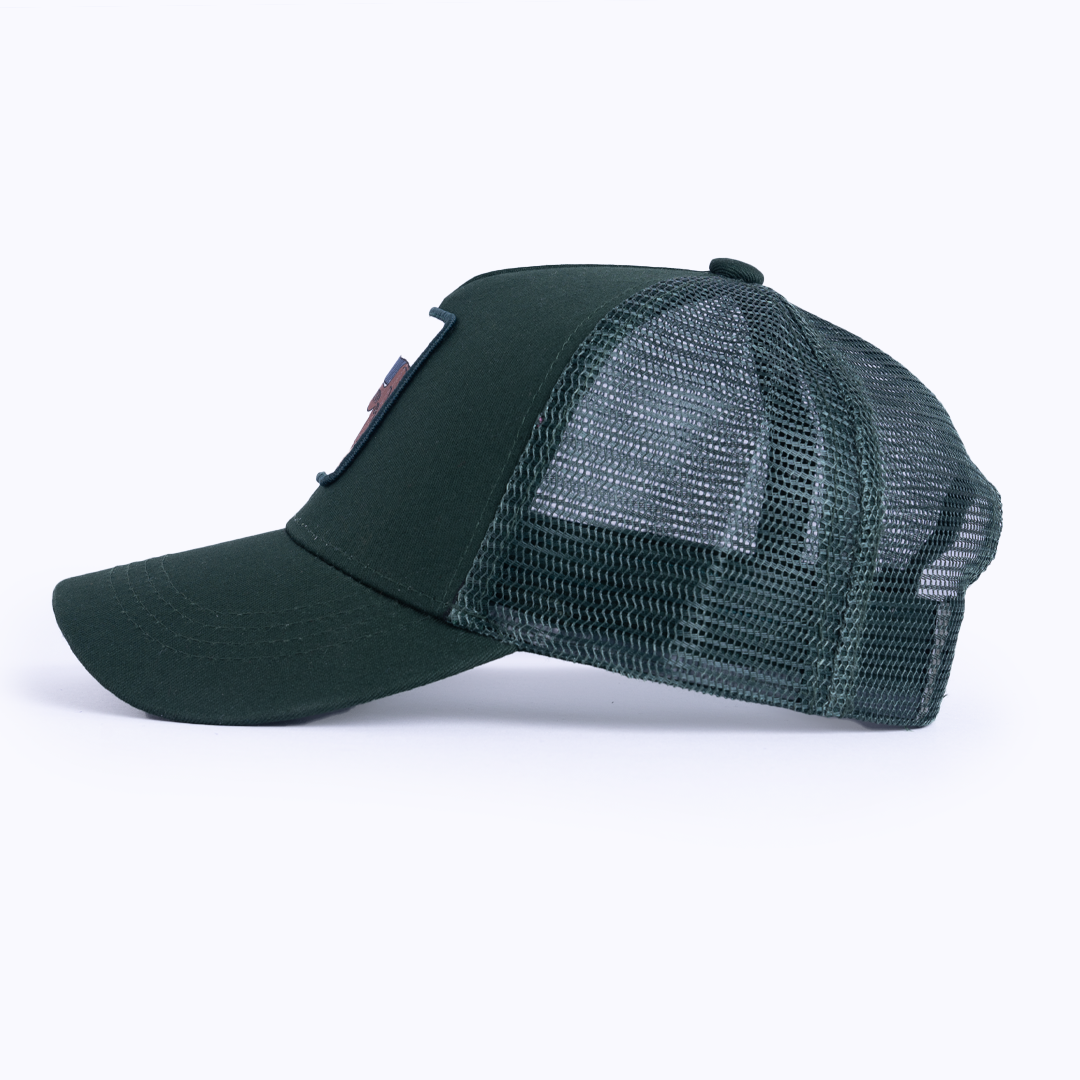 Taurus Trucker Cap - Dark Green