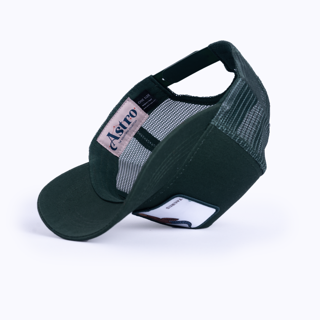 Taurus Trucker Cap - Dark Green