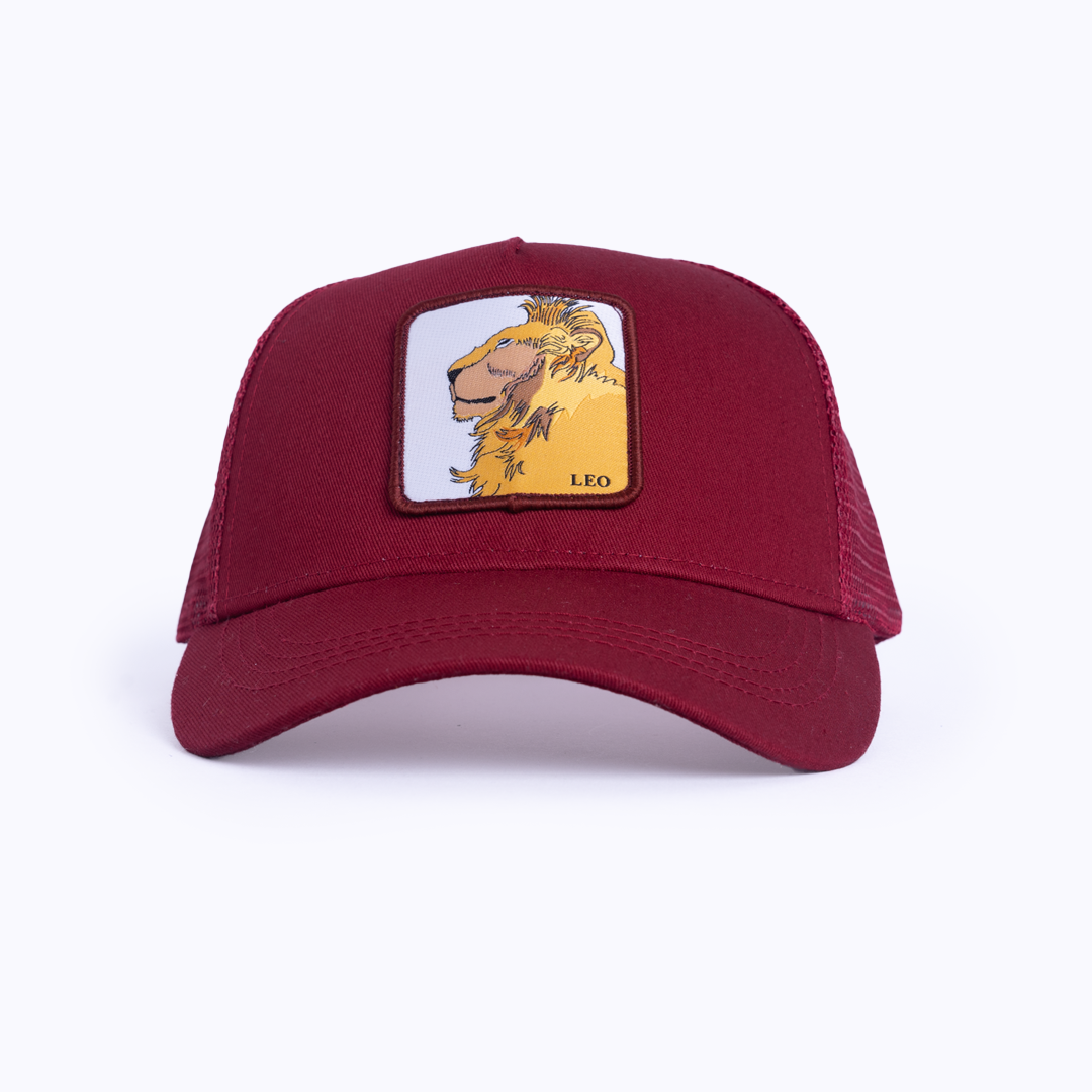 Leo Trucker Cap - Burgandy