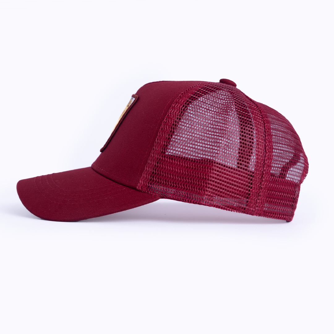 Leo Trucker Cap - Burgandy