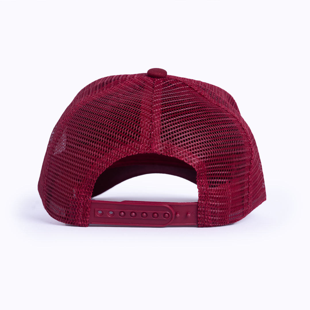 Leo Trucker Cap - Burgandy