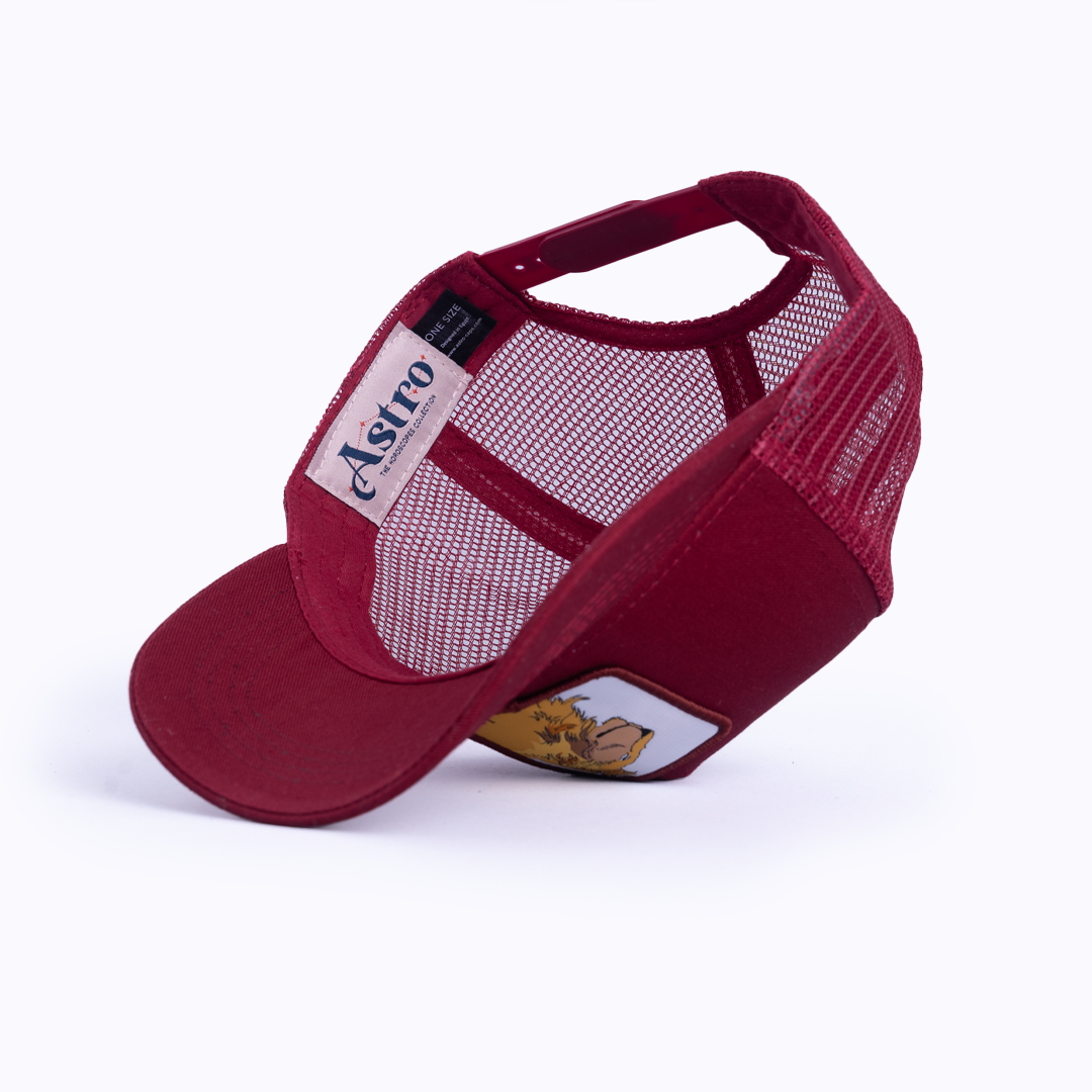 Leo Trucker Cap - Burgandy