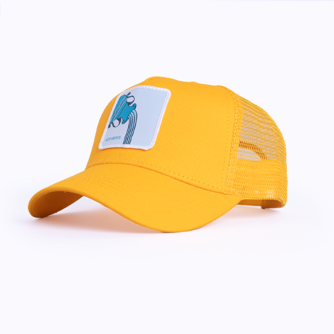 Aquarius Trucker Cap Mustard Yellow