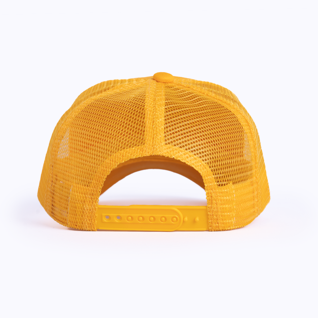 Aquarius Trucker Cap - Mustard Yellow