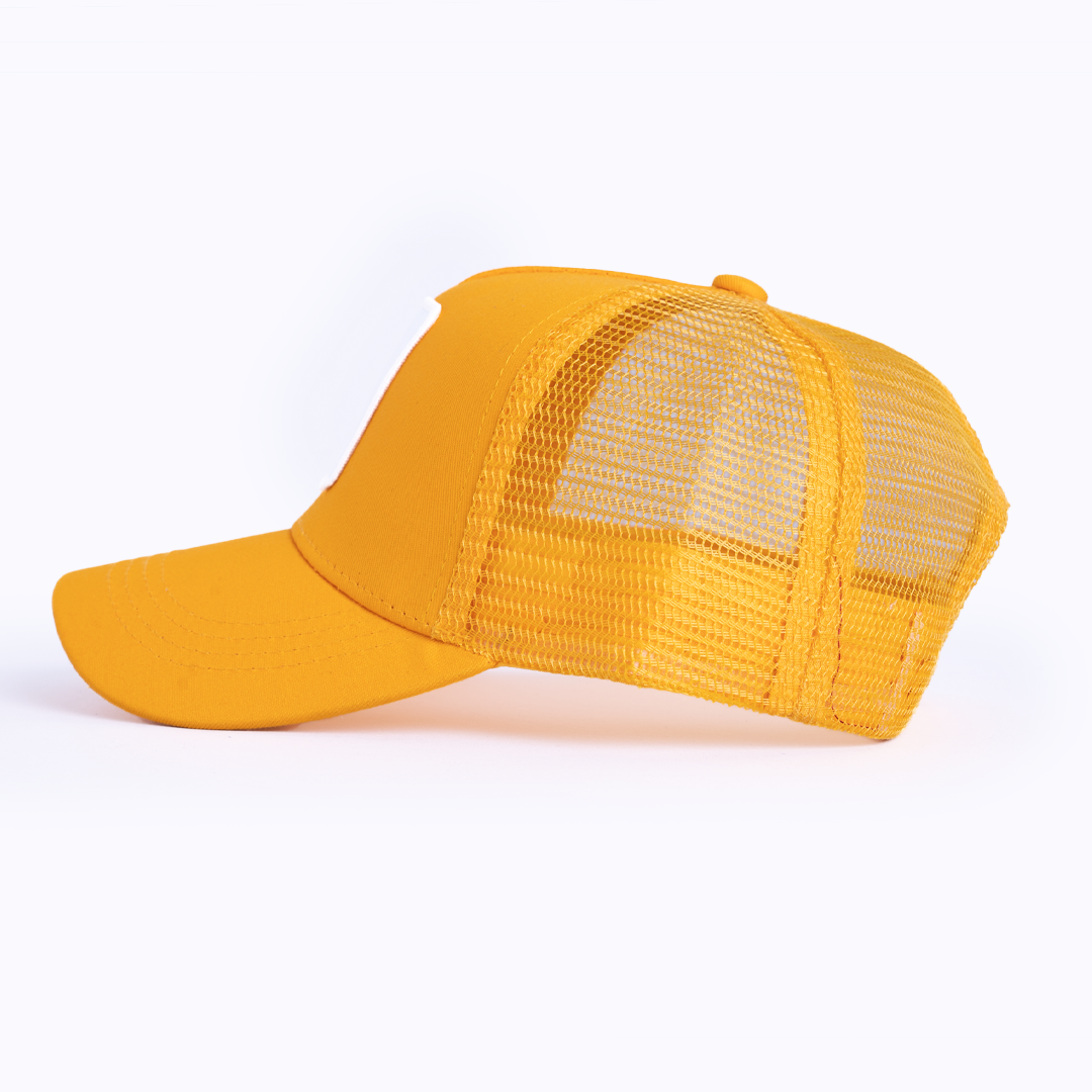 Aquarius Trucker Cap - Mustard Yellow