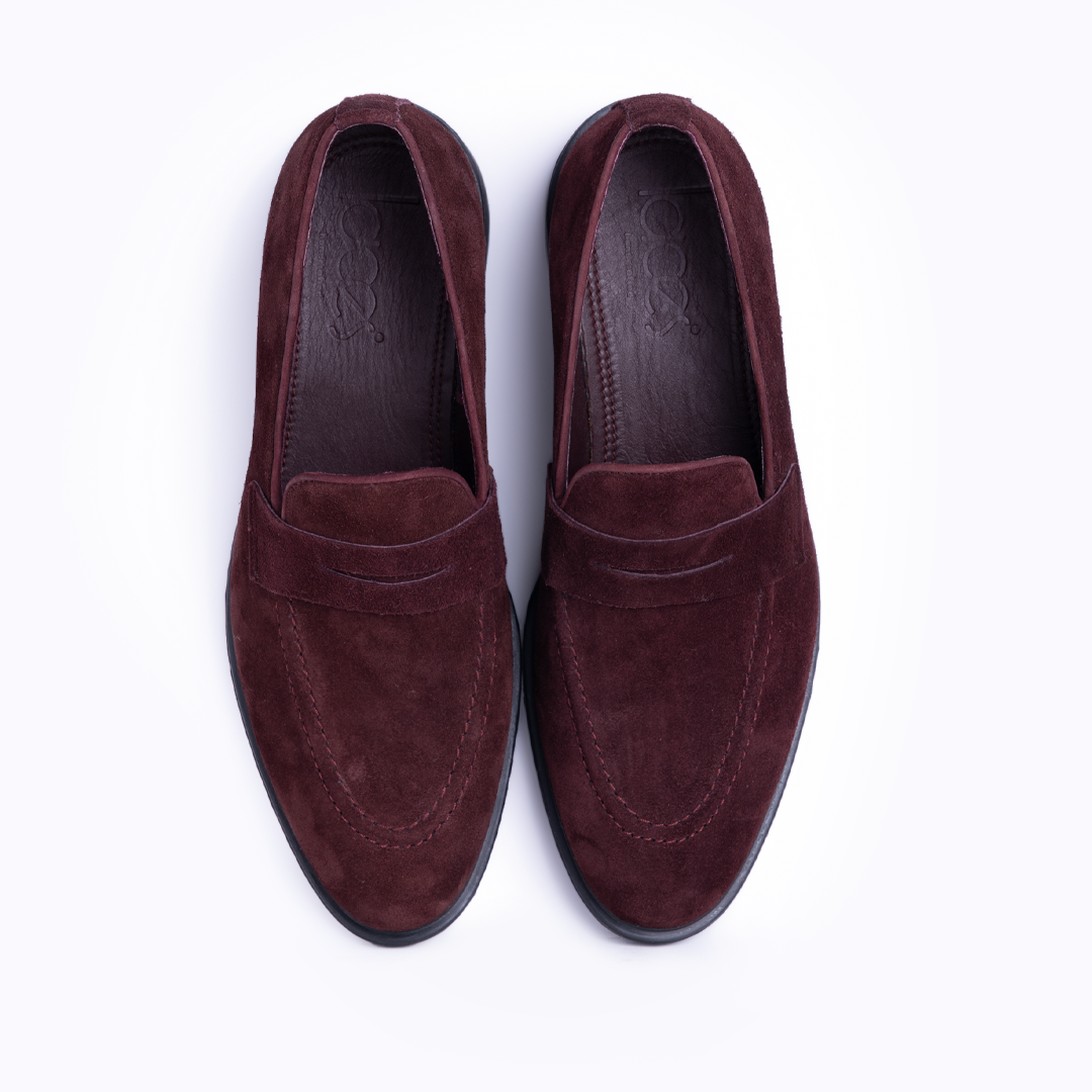Laces - Loafer Suede - Burgundy
