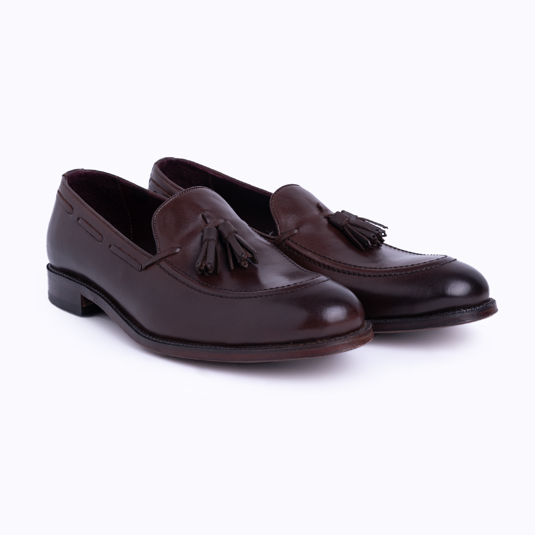 Laces - Tassel loafers - Leather Brown