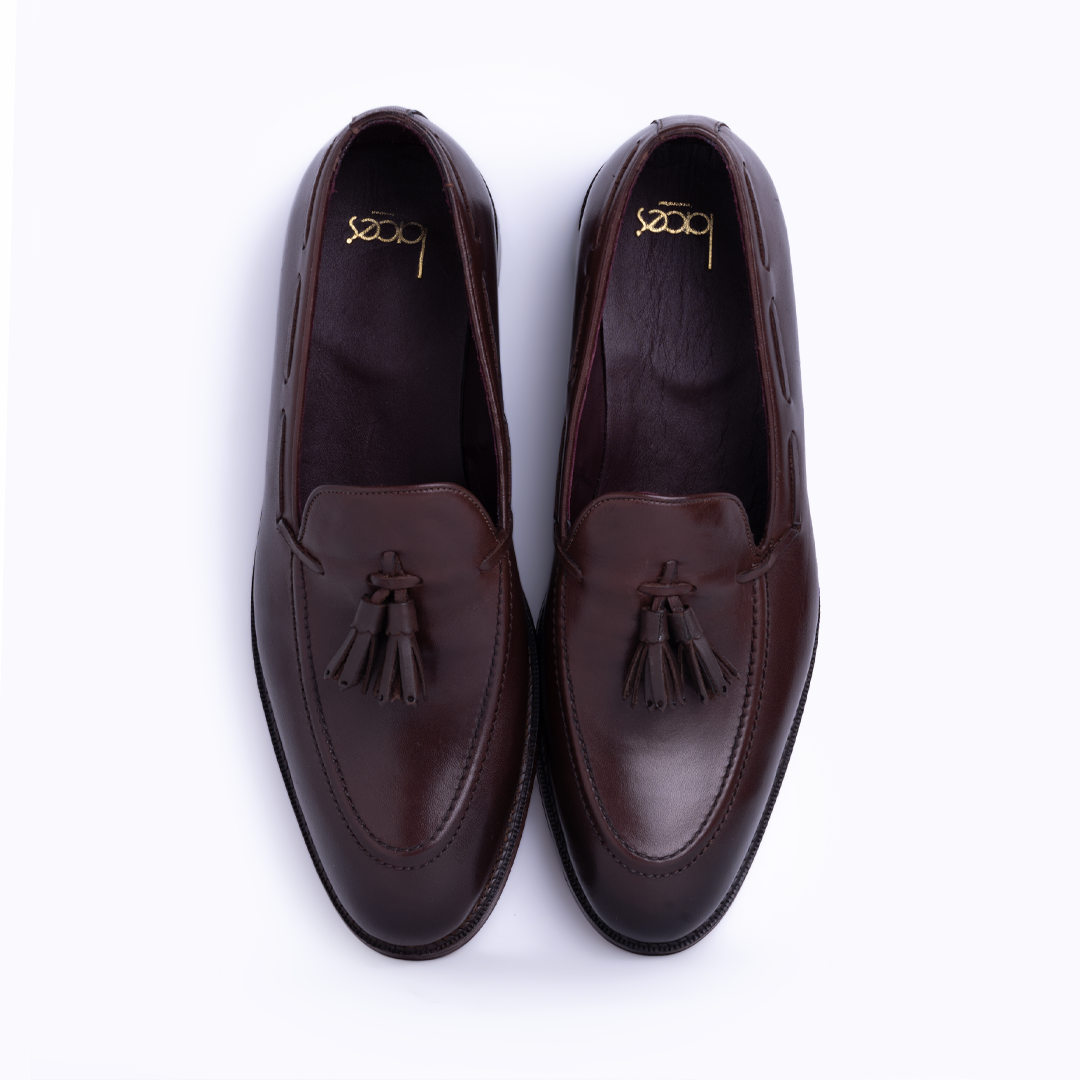 Laces - Tassel loafers - Leather Brown