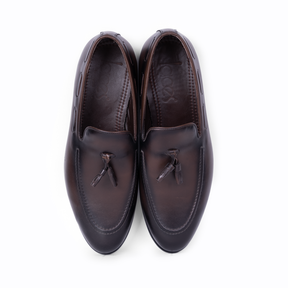 Laces - Tassel loafers Leather - Brown