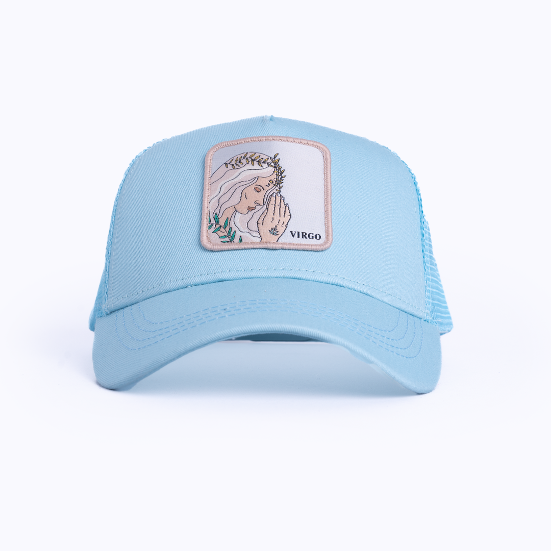 Virgo Trucker Cap - Turquoise