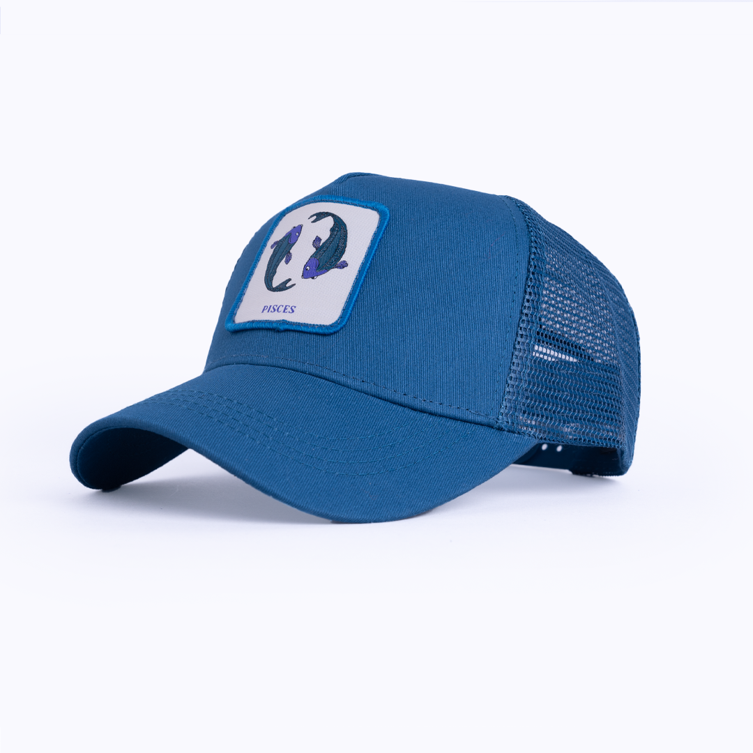 Pisces Trucker Cap - Petroleum