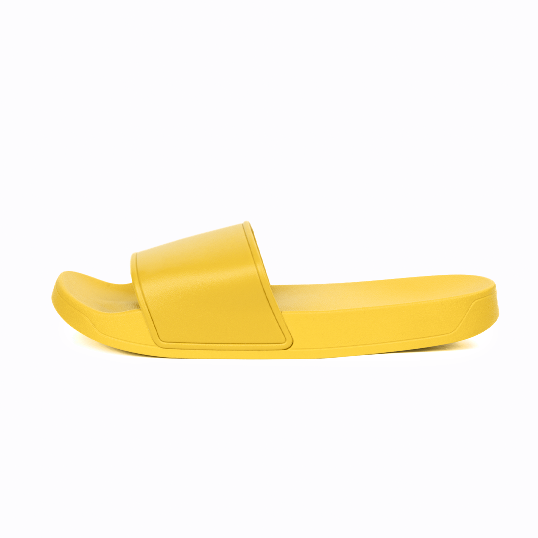 Unisex Rubber Slipper - Yellow