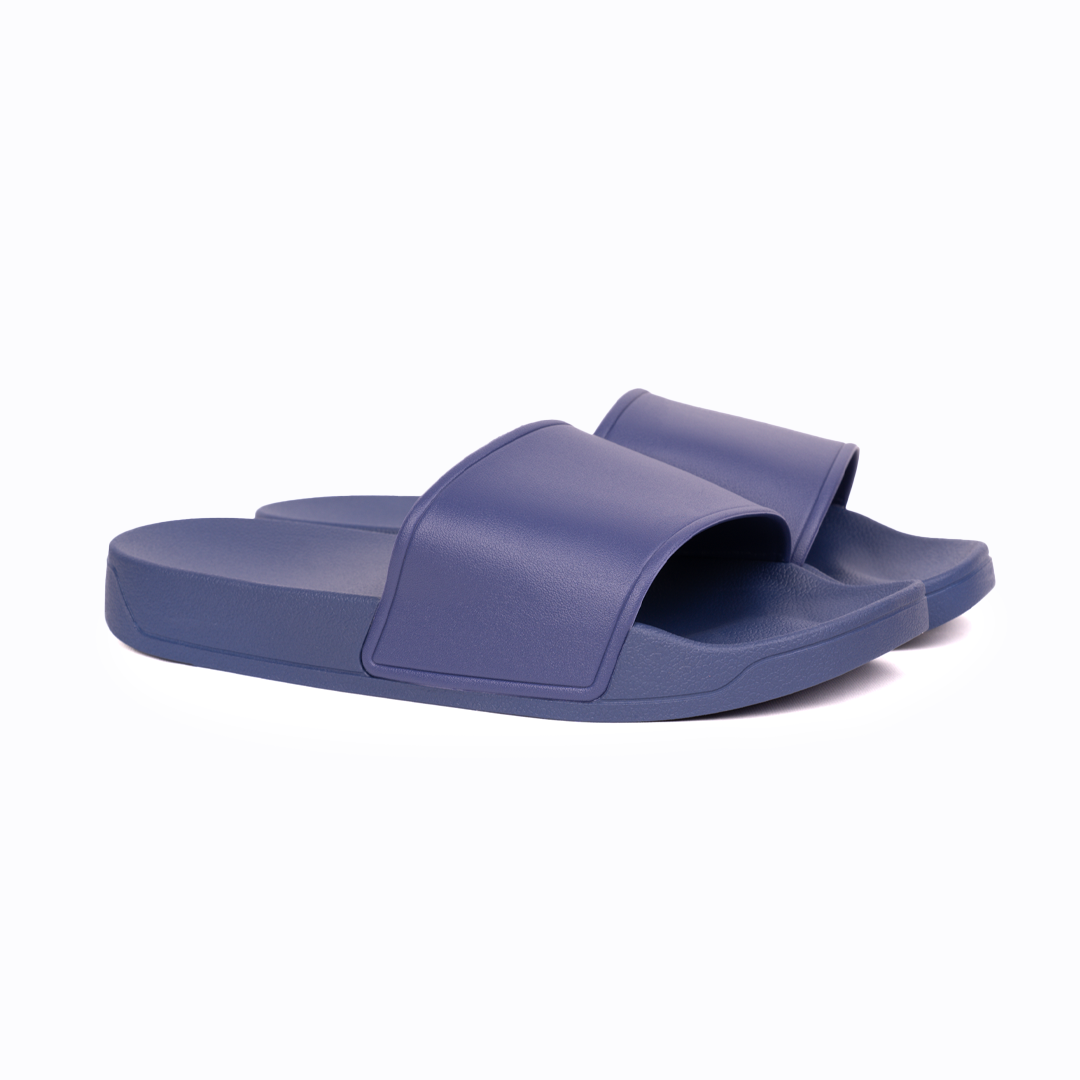 Unisex Rubber Slipper - Navy