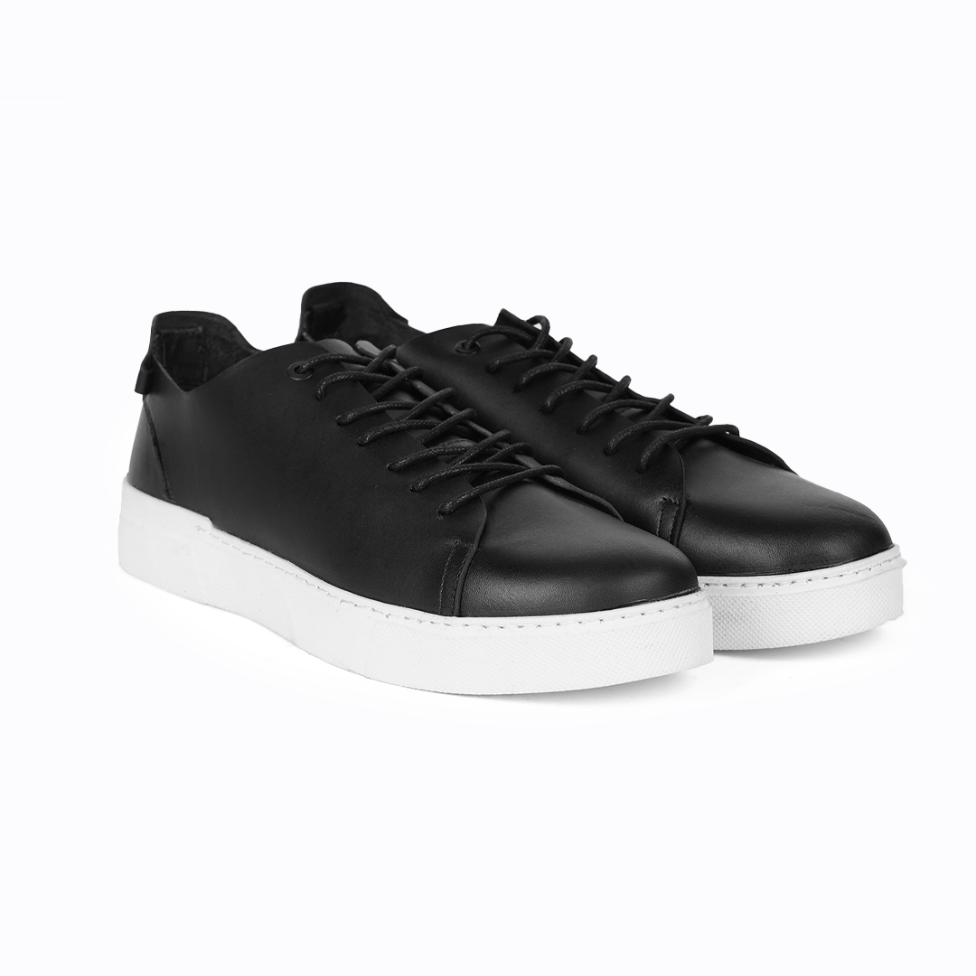 Sneakers - Leather - Black2