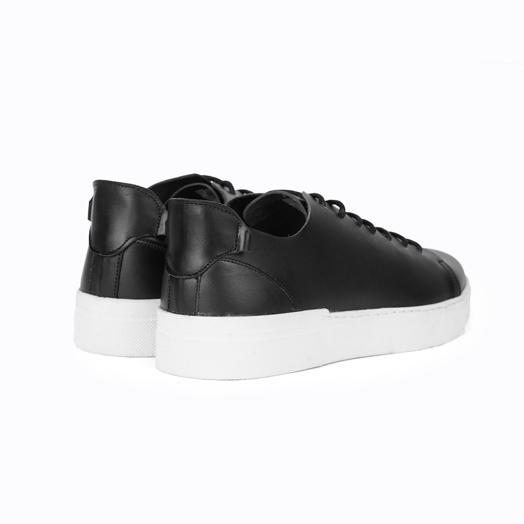 Sneakers - Leather - Black2
