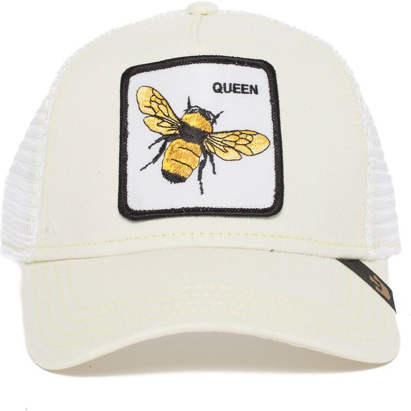 Queen Bee Yellow - WHITE